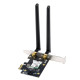 ASUS WiFi-adapter PCE-AX1800 Bluetooth 5.2 PCI Express WPA3 MU-MIMO OFDMA