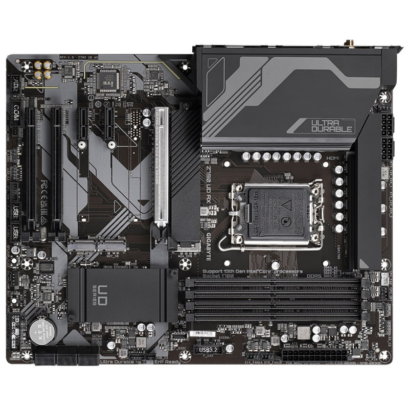 Gigabyte Motherbard Z790 UD AX s1700 Z790 4xDDR5 M.2 HDMI DP ATX (Z790_UD_AX)