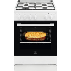 Electrolux Плита газовая, 59л, 60x60см, белый