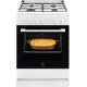 Electrolux Плита газовая, 59л, 60x60см, белый