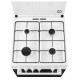 Electrolux Плита газовая, 59л, 60x60см, белый