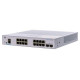 Cisco Комутатор CBS250 Smart 16-port GE, 2x1G SFP (CBS250-16T-2G-EU)