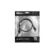 2E Cat 6, S-FTP экран оплётка фольга, RJ45, 4Х2 27AWG , 7/0.14 Cu, 0.50 m, PVC, Black (2E-PC6SFTPCOP-050BK)