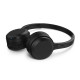 Philips Наушники On-ear TAH1108 BT 5.2, SBC, Wireless, Mic, Черный (TAH1108BK/00)