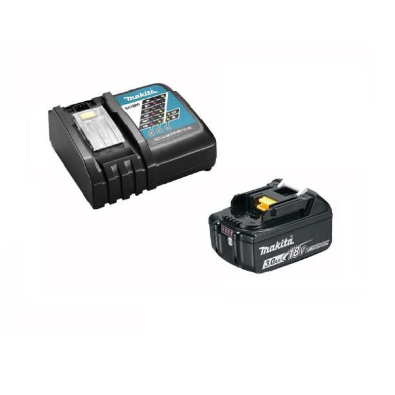 Makita Набор аккумулятор Li-ion BL1830B + быстрозарядное устройство DC18RC (191A24-4)