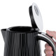 Russell Hobbs Electric kettle Eden, 1.7L, Stainless Steel, plastic, black (27361-70)