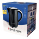 Russell Hobbs Electric kettle Eden, 1.7L, Stainless Steel, plastic, black (27361-70)