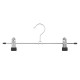 ARDESTO Hanger with Clothespin for pants Set 30cm, 5pcs, metal, PVC, black (ARHC2805BC)