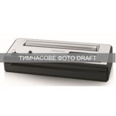 ARDESTO Vacuum Sealer for rolls and packages, 110W, 28сm, electronic control, +1 roll, plastic+ inox, silver (VS-X2B)
