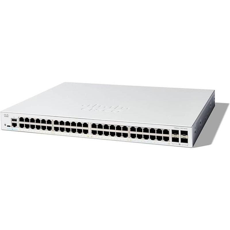 Cisco 1300 48-port GE, Full PoE, 4x10G SFP+ (C1300-48FP-4X)