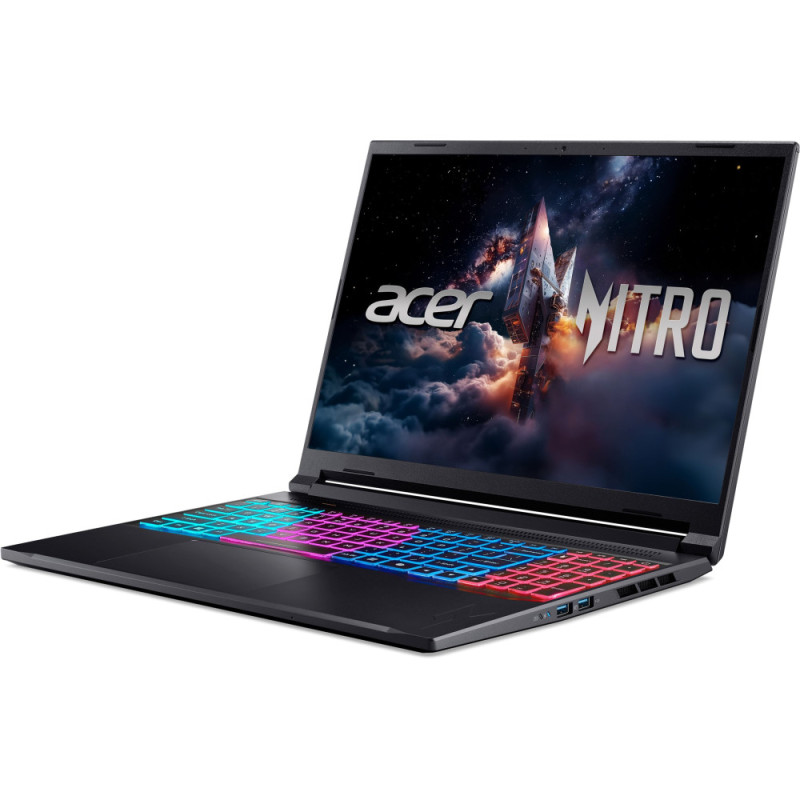 Acer Ноутбук Acer Nitro V 16S ANV16S-41 16" WUXGA IPS, AMD R7-260, 32GB, F1TB, NVD5060-8, Lin, чорний (NH.U03EU.006)