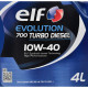 Elf Олива моторна ELF Evolution 700 Turbo Diesel 10W-40 4л (12-4 TD) (194862) (ELF12-4TD)