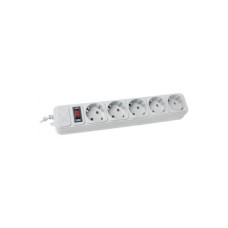 Мережевий фільтр живлення Maxxter SPM5-G-6G серый 1,8 м кабель, 5 розеток (SPM5-G-6G)