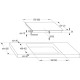 Gorenje Комплект (духовка електрична BOS6737E06BG + поверхня індукційна GI6401BSC), 743032, чорн (SET_BOS6737E06BG_GI6401B)