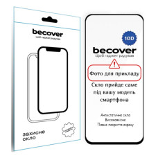 Стекло защитное BeCover 10D Apple iPhone 17 Black (714072)