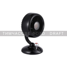 ARDESTO Вентилятор FT-F3600BL настільний, 12см, акумулятор, підсвічування, USB-A Type-C, чорний