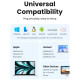 Мышка Ugreen MU105 Wireless Green (90672)