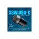 Зарядное устройство Promate drivegear-pd33 USB-C PD33W + USB-A QC3.0 Black (drivegear-pd33)