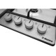 Hansa Hob Hansa gas, 59cm, cast-iron, inox (BHGI630542)