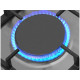 Hansa Hob Hansa gas, 59cm, cast-iron, inox (BHGI630542)