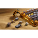GravaStar x Kailh Speedy Клавіатура механічна Mercury K1 Pro 80keys, Mint, BT/WL/USB, жовтий (GSK1PRO_YLW)