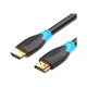Кабель мультимедийный HDMI M to HDMI M 2.0m 4K60Hz black Vention (AAGBH)