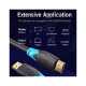 Кабель мультимедийный HDMI M to HDMI M 2.0m 4K60Hz black Vention (AAGBH)