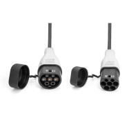 Digitus Кабель зарядный EV Three Phase, 415V, 32A, 7.5 m Type 2 to Type 2 Spiral (DK-3P32-S-075)