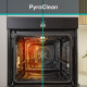 Gorenje Духова шафа Gorenje електрична, 77л, A+, Wi-Fi, пароварка, дисплей, конвекція, готув. на різн рівнях, чорний (BSA6138B)