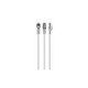Патч-корд 1м S/FTP Cat 6A CU LSZH white Cablexpert (PP6A-LSZHCU-W-1M)