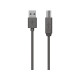 Belkin Кабель заряджання/синхронізації USB-A > USB-B, 3м, чорний (F3U154bt3M)