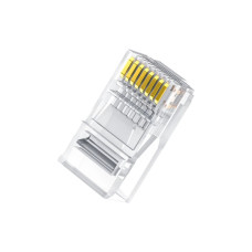 Коннектор RJ45 cat.6 UTP, NW120, 100 шт упаковка, Transparent Ugreen (60558)