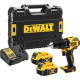 DeWALT Шурупокрут-дриль ударний акумуляторний DeWALT XR Li-Ion 18В 2х5А·год 65Нм 0-450·0-1650об/хв кейс ЗП 1.2кг (DCD709P2T)
