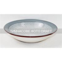 ARDESTO Soup plate Salerno, 680ml, 21cm, ceramic, multicolored (AR1221SG)