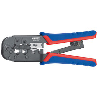 Milwaukee KNIPEX Multifunctional Crimping Tool, RJ 11/12, RJ 45, 190 mm, 0.340 kg (97-51-10)