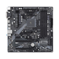 ASRock Motherboard B450M PRO4 R2.0 sAM4 B450 4xDDR4 M.2 HDMI DVI mATX