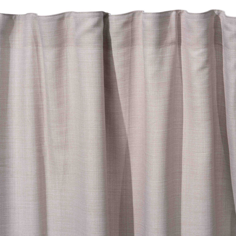 ARDESTO Curtain 150х270cm, linen look, 100% polyester, light grey (ART1020LG)