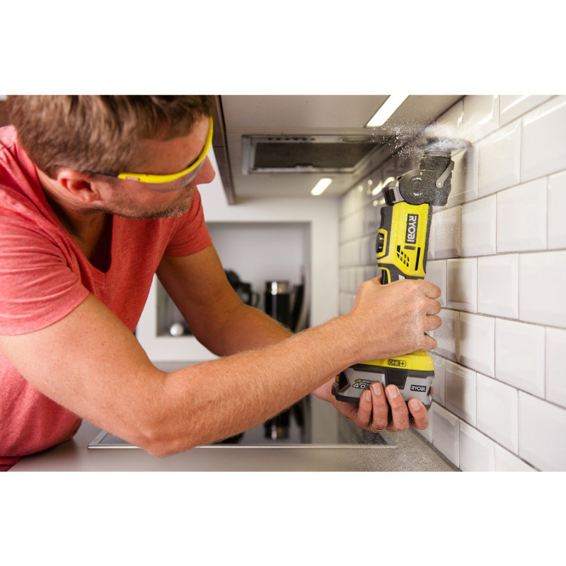 Ryobi Cordless Multitool R18MT-0, 18V ONE+, 10000-20000rpm, SOLO (5133002466)