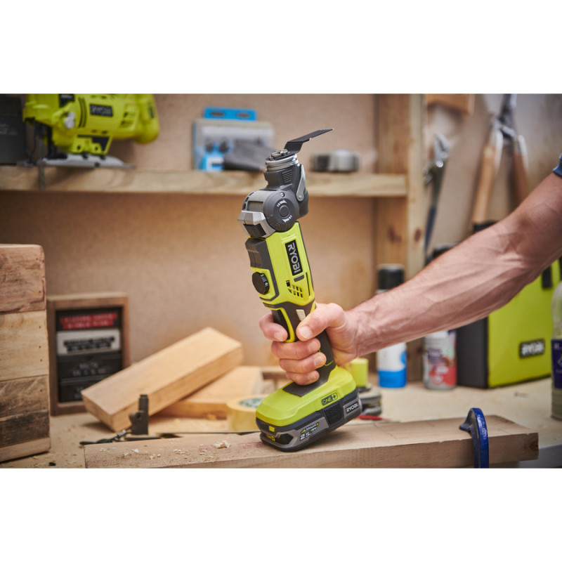 Ryobi Cordless Multitool R18MT-0, 18V ONE+, 10000-20000rpm, SOLO (5133002466)