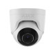 Ajax TurretCam wired IP camera, 5mp, 4mm, Poe, True WDR, IP 65, IR 35m, audio, 75° to 85° viewing angle, dome, white (000039308)