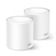 TP-Link Маршрутизатор DECO X50 2PK AX3000 3xGE LANWAN MU-MIMO OFDMA MESH (DECO-X50-2-PACK)