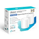 TP-Link Маршрутизатор DECO X50 2PK AX3000 3xGE LANWAN MU-MIMO OFDMA MESH (DECO-X50-2-PACK)