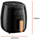Russell Hobbs Мультипіч SatisFry Air Large, 1650Вт, чаша-5л, сенсорне керув., алюміній/пластик, чорно-мідний (26510-56)