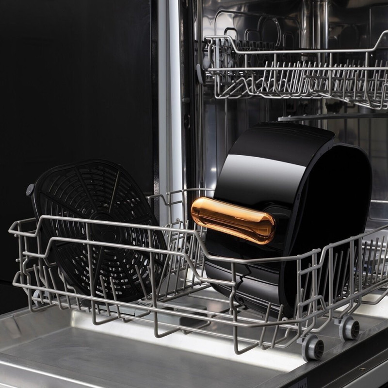 Russell Hobbs Мультипіч SatisFry Air Large, 1650Вт, чаша-5л, сенсорне керув., алюміній/пластик, чорно-мідний (26510-56)