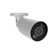 Ajax IP Wired Camera BulletCam HL white, 8MP, 2.8mm, hybrid illumination IR 35m, white LED 50m, PoE, True WDR, IP65, audio, viewing angle 100°–110°, outdoor, white (000059510)