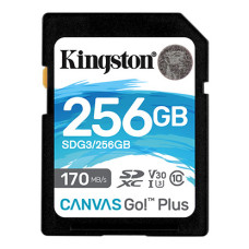Kingston SD 256GB C10 UHS-I U3 R170/W90MB/s (SDG3/256GB)