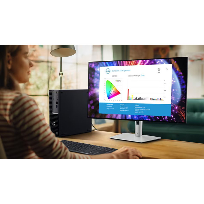 Dell Monitor 27  U2724D HDMI, DP, USB, Audio, IPS, 2560x1440, 120Hz, sRGB 100%, Pivot (210-BKVB)