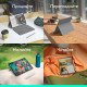 Чехол для планшета Logitech Combo Touch for iPad Air 13-inch (M2) OXFORD GREY - US (L920-012618)