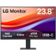 LG Монітор LG 23.8  24U421A-B HDMI, USB-C, Audio, VA, 100Hz, sRGB 99%, CURVED
