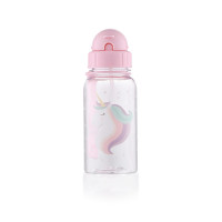 ARDESTO Пляшка для води дитяча Unicorn, 500мл, пластик, рожевий (AR2252PD)